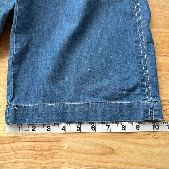 Pilcro and the Letterpress Pilcro Wide Leg Chambray Jeans, NWOT Size 6 - Picture 10 of 10